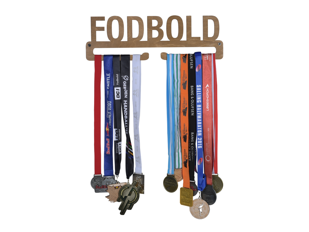 Medaljeholder Fodbold 15 x45 cm tykkelse 4 mm 