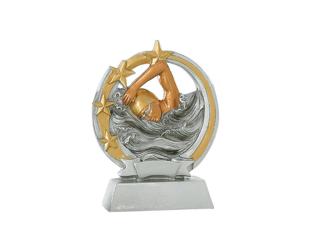 Sportsfigur Svømning Dreng 130 mm