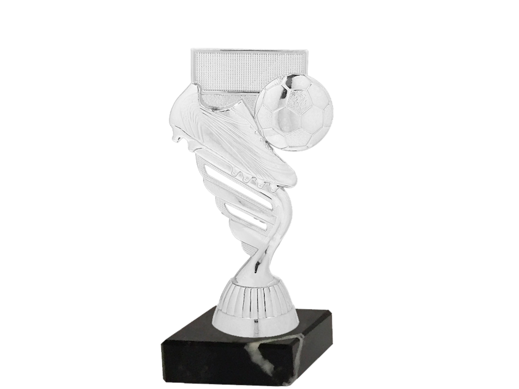 Sølvstatuette Fodboldstøvle 150 mm