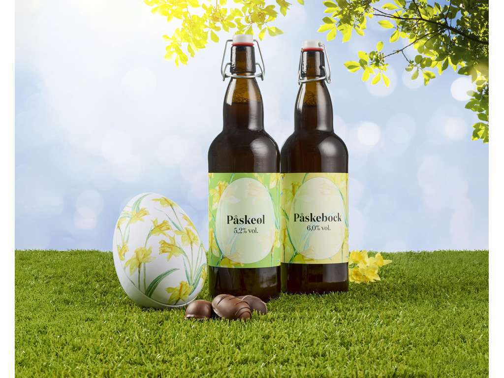 ØLPAKKE 4 MED PÅSKEÆG