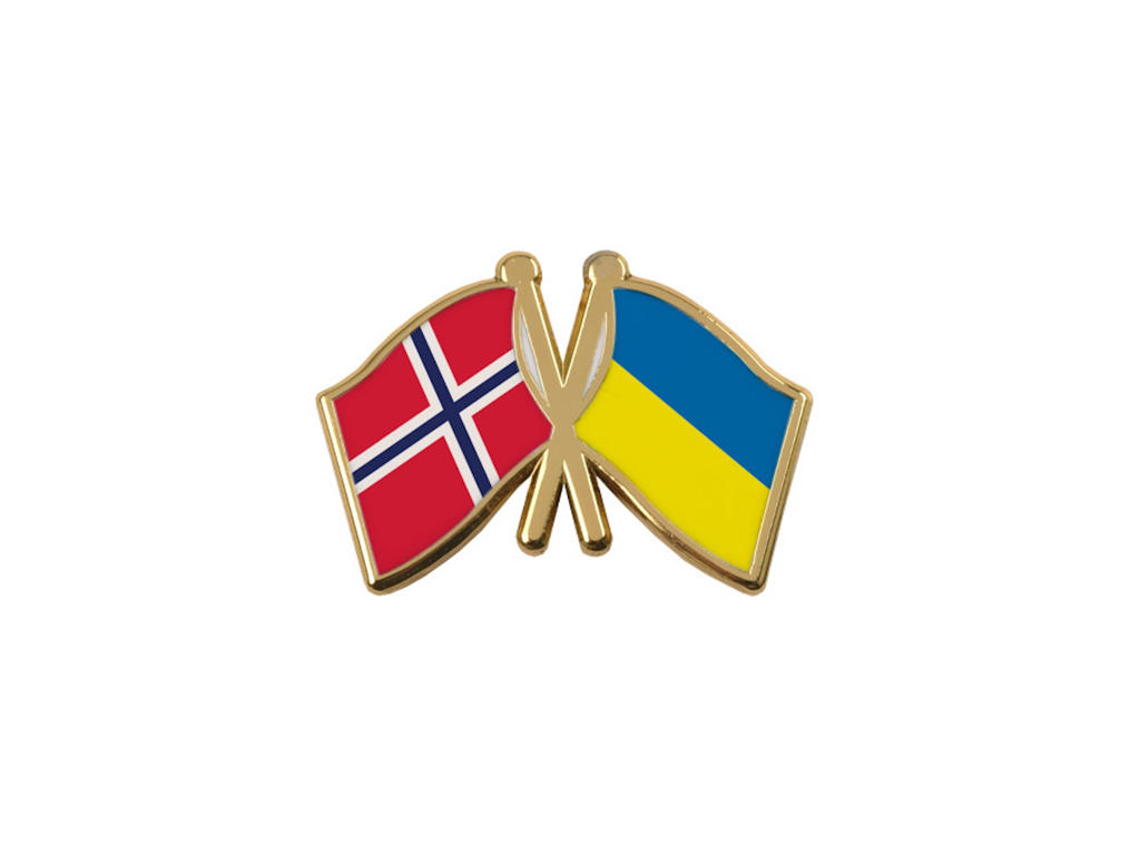 Venskabsflag Norge / Ukraine