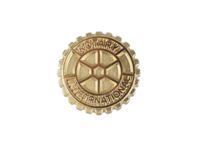 Rotary emblem 11 mm (lang nål)
