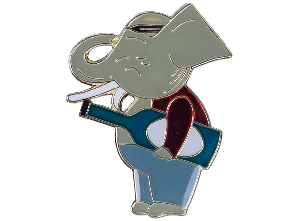 Øllefant med reversnål