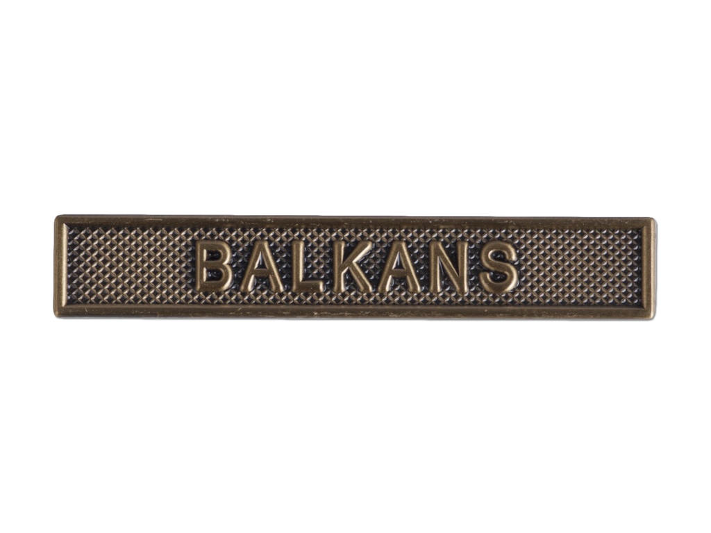Spange: BALKANS (36 mm.)