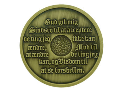 Årsmønt til gravering