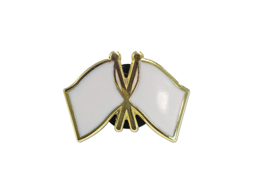 Emblem Dobbeltflag eget motiv