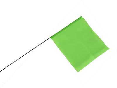 Markeringsflag Lysegrøn ( bundt af 100 stk.)