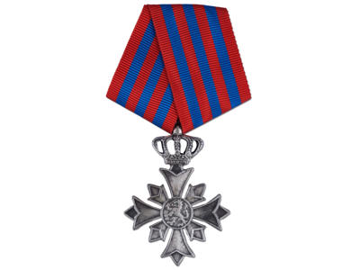 Hollandsk Reserveofficer, sølv 40*50mm