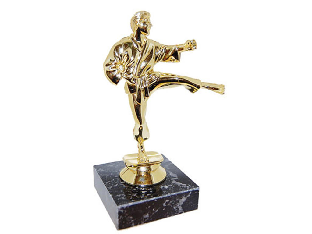 Sportsfigur karate herre 145 mm