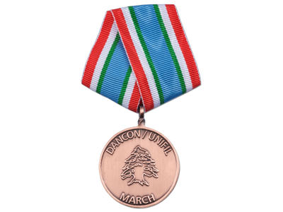 DANCON UNIFIL, bronze 35mm