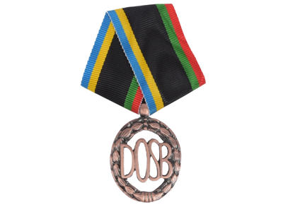 DOSB Tysk idrætsmærke Bronze 35 x 30mm