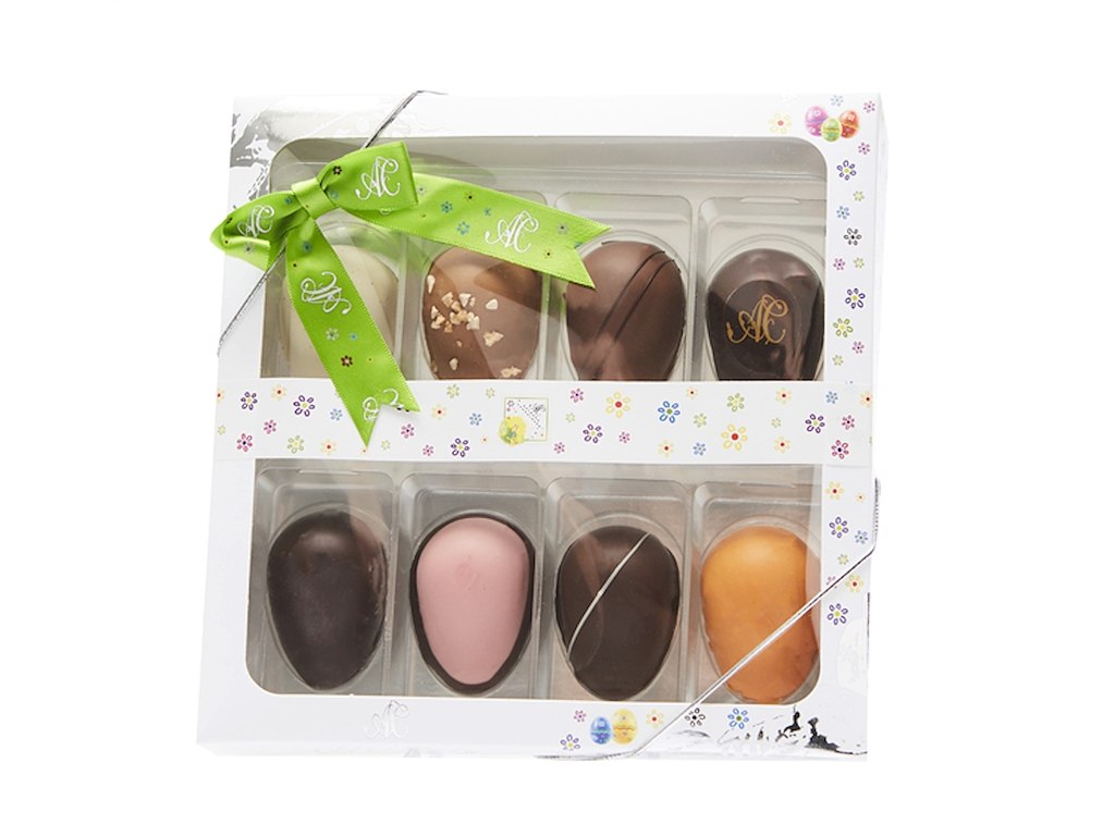 Påskeæskemed 8 stk. marcipanæg ca. 240 g.