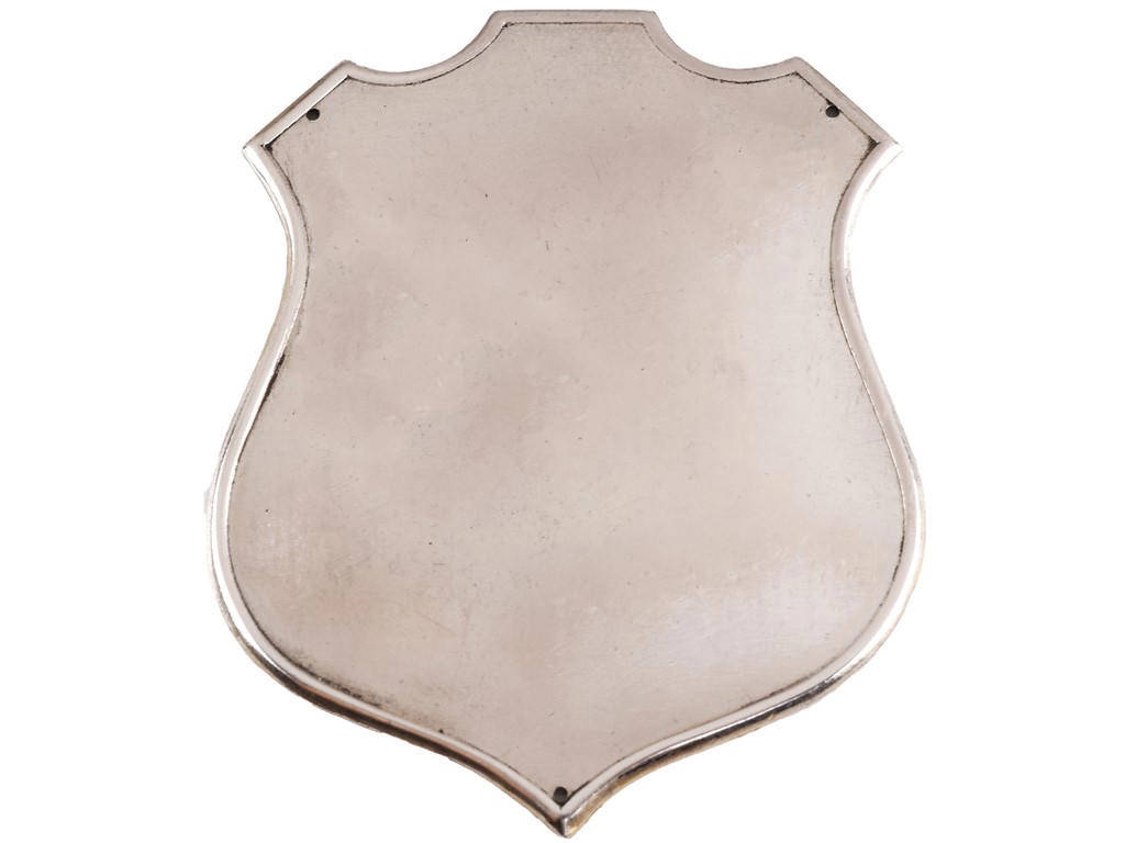 Sølvskjold Ægte sølv