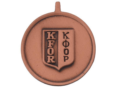 DANCON KFOR Marchmedalje