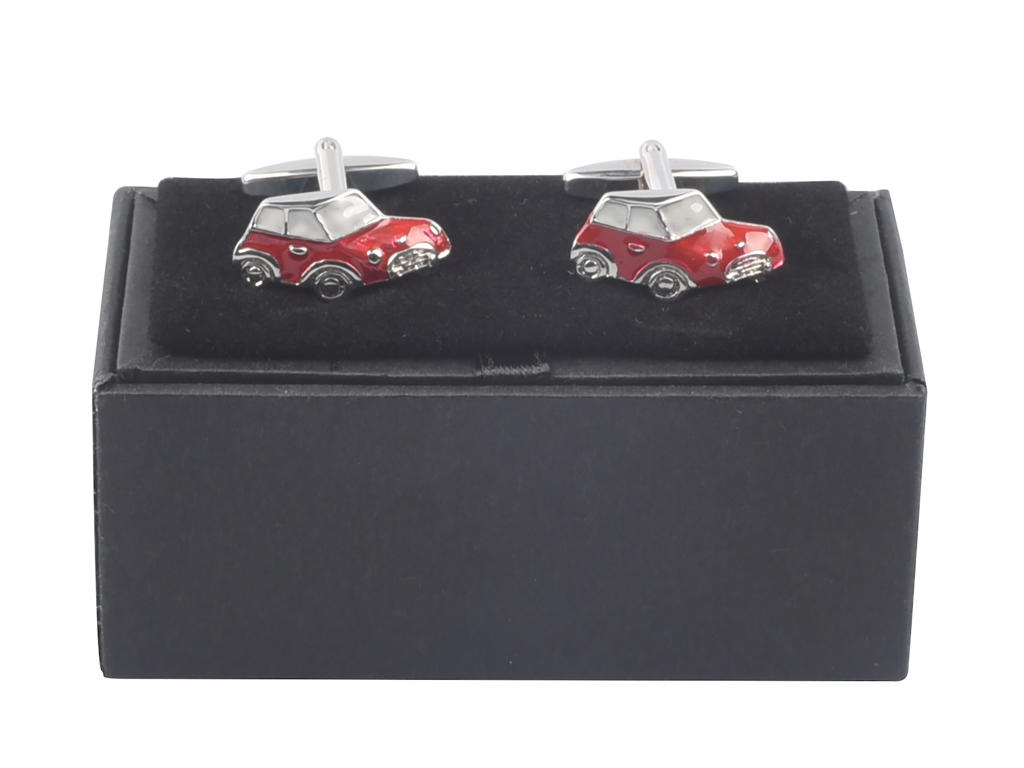 Manchetknapper MINI, Rød