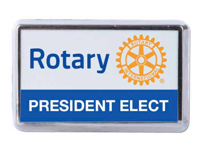 Rotary President Elect, 20x12 mm