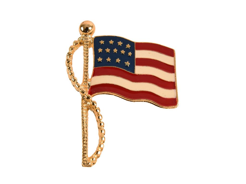 Pin Stars and Stripes