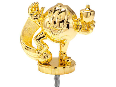 Pokal Reykjavik Fodboldfigur