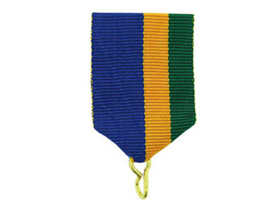 Båndspids - blå/gul/grøn