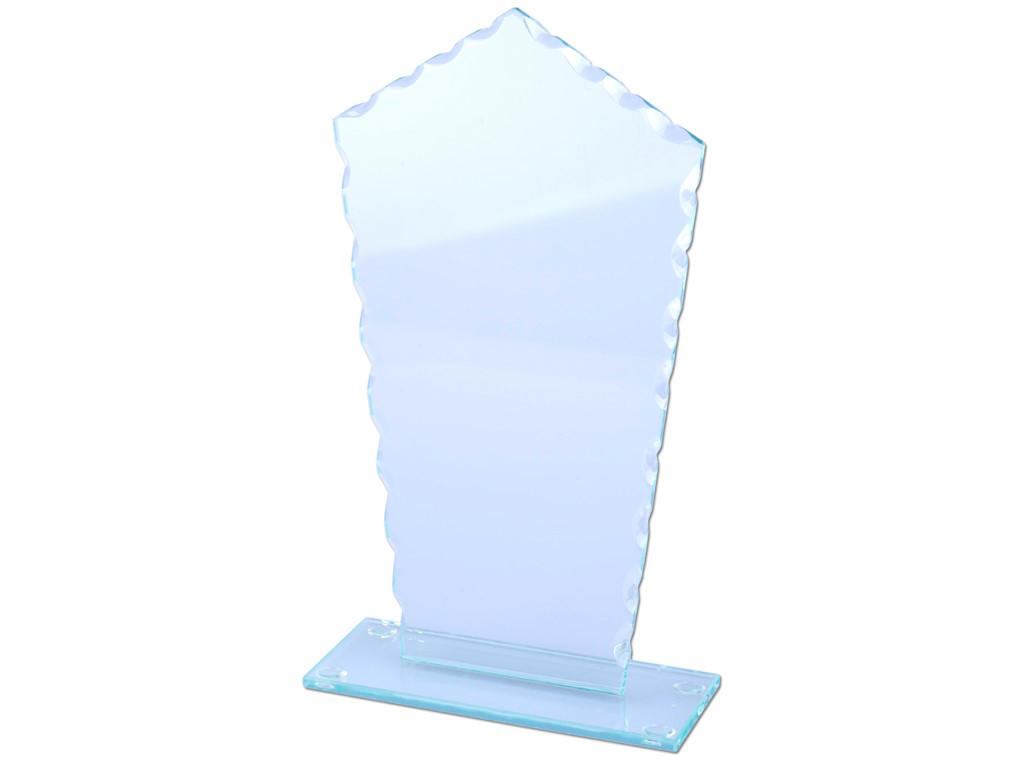 Statuette Glas Takket kant