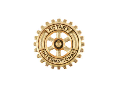 Rotary emblem 10 mm.