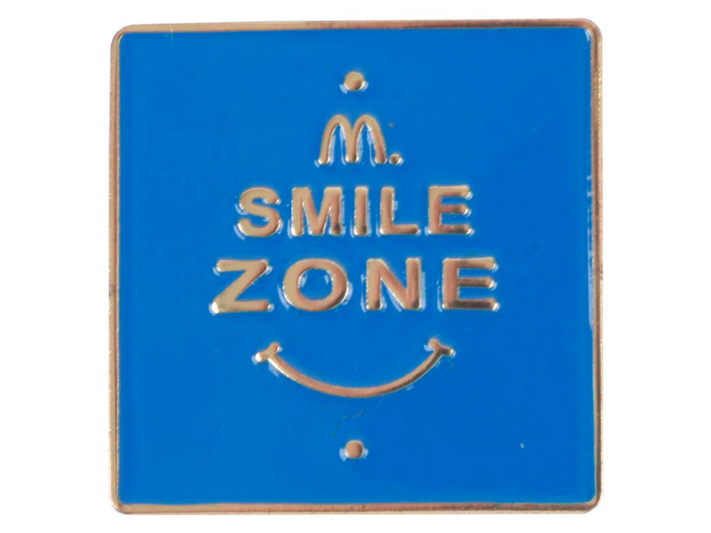 MCD SMILE ZONE PIN