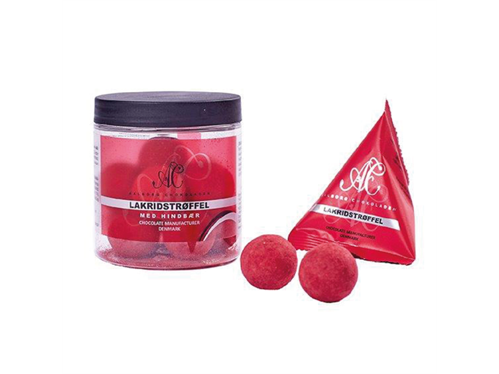 Lakrids Trøffel Hindbær Drageé dåser