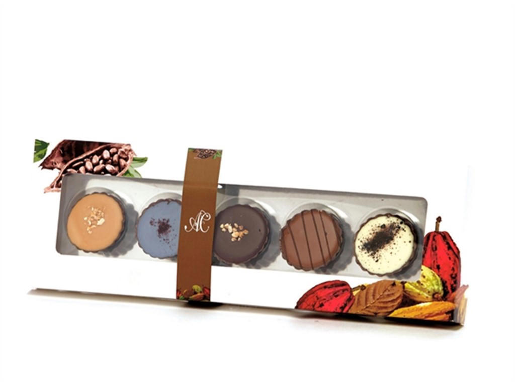 Pralinéer Æske med 5 stk. 