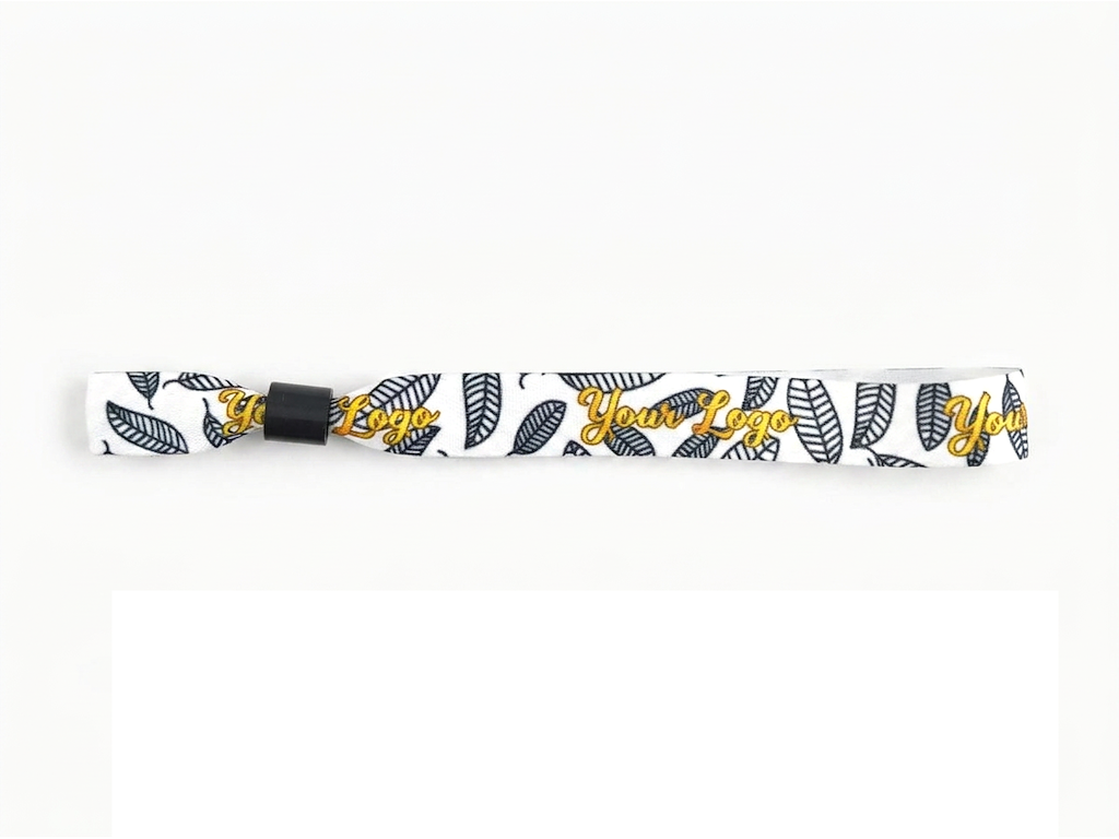 Polyester event armbånd med fuldfarvetryk