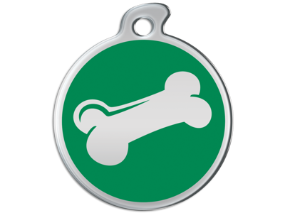 Hundetegn Kødben stor grøn