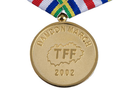 DANCON TFF Makedonien, Guld, 32mm