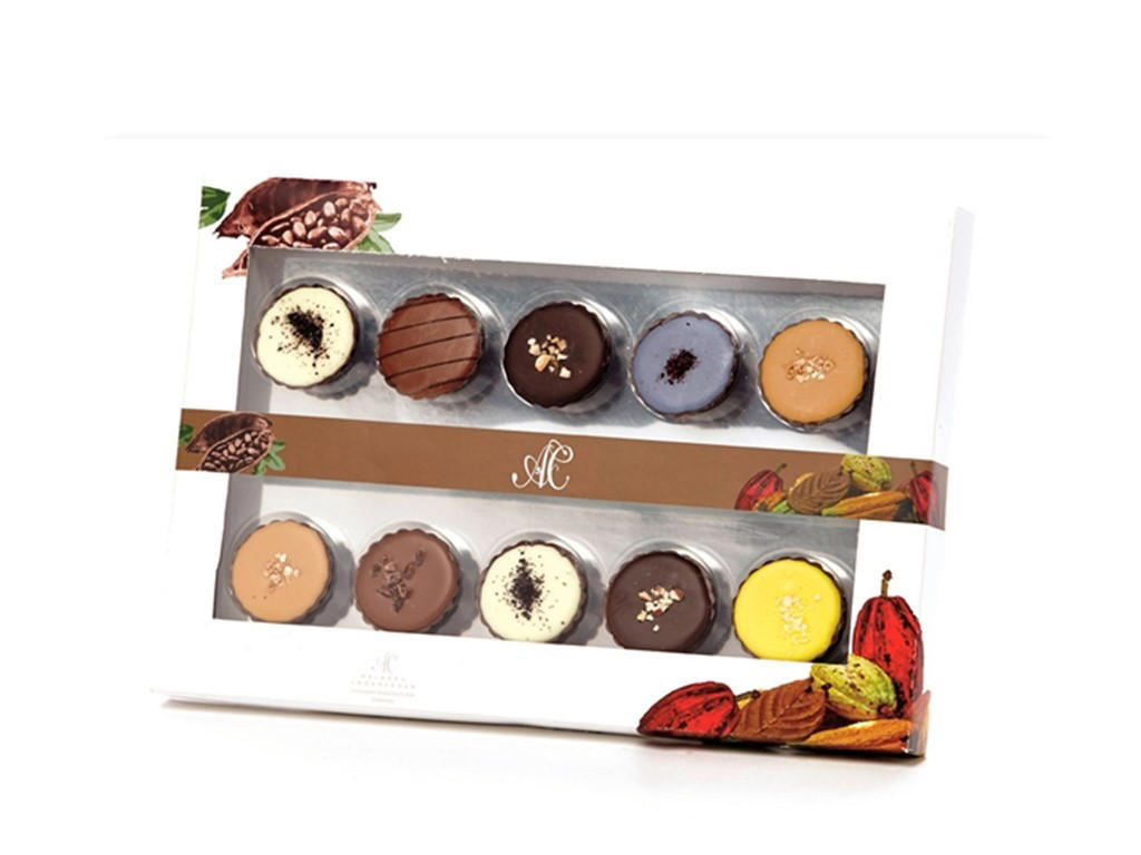 Pralinéer Æske med 10 stk. 