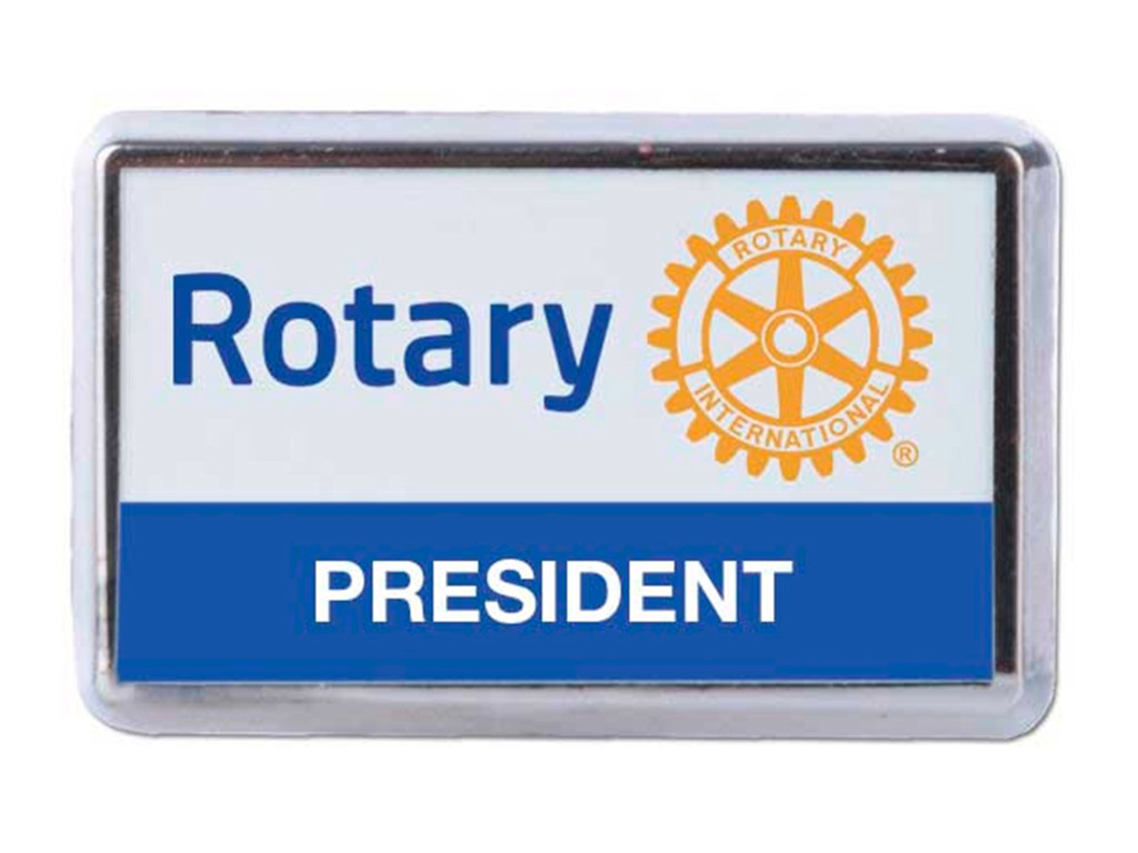 Rotary President, 20x12 mm