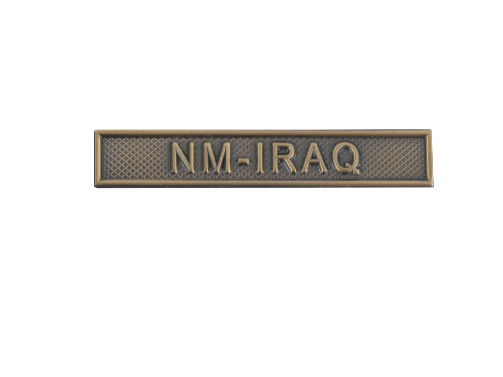 Spange: NM-IRAQ (36 mm.)