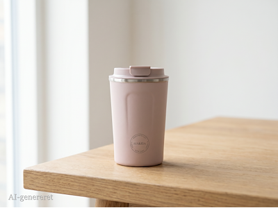 AYA&IDA CUP2GO - Blød rosa - 380ML