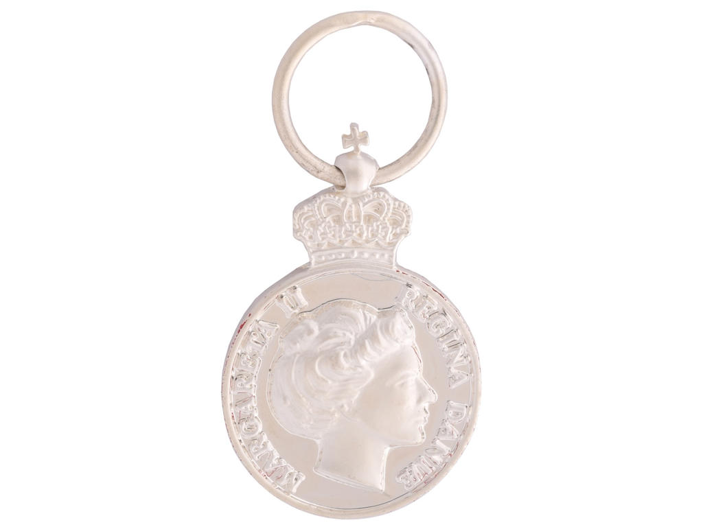 Dronning Ingrids Mindemedalje, Sølv