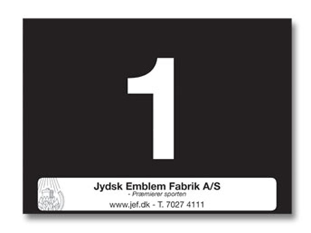 Startnumre og Stafetnumre