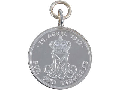 40 år i Reserven Sølv 17mm