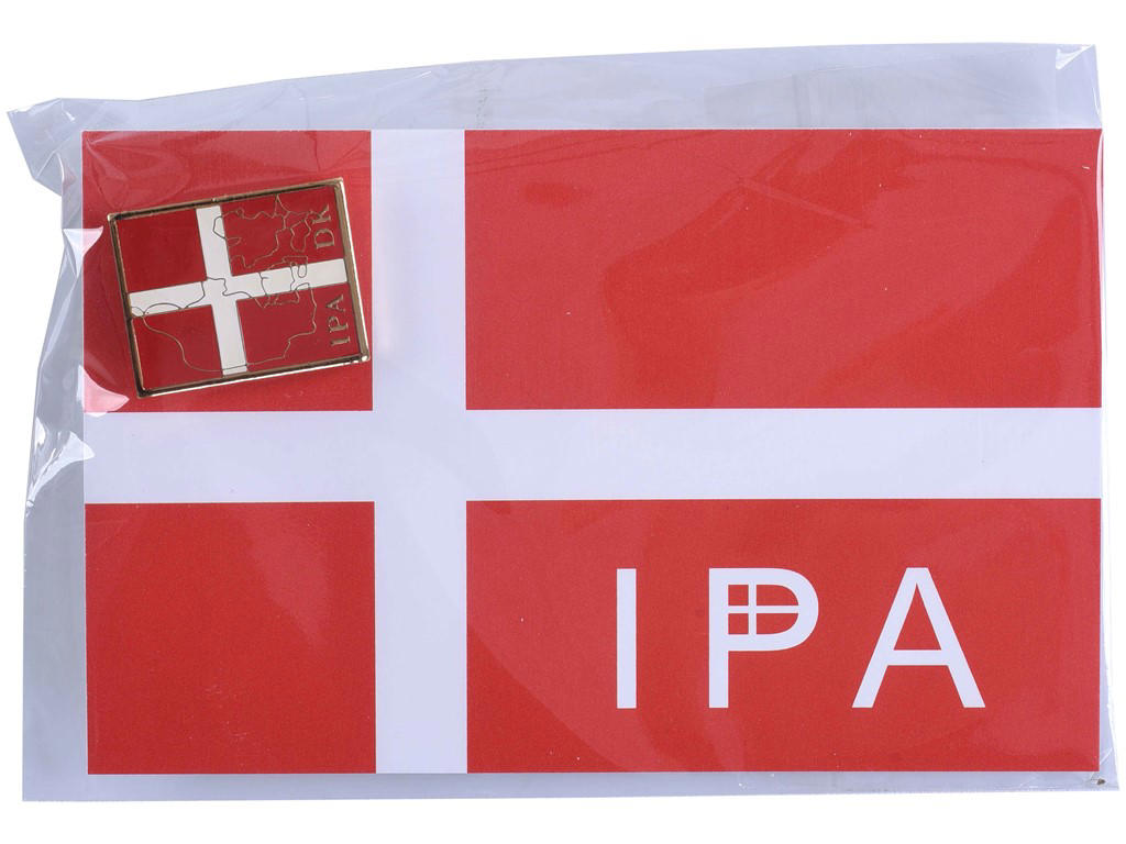 IPA Pin, Danmarksnål på kort