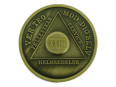 MØNT 23 års uden farve