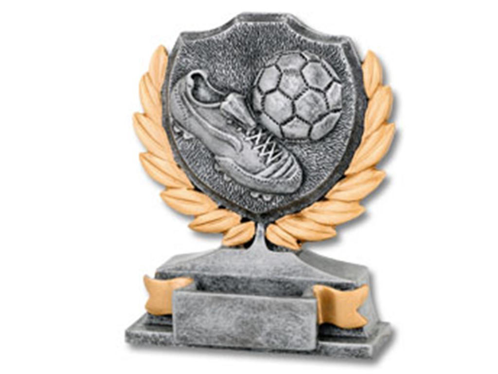 Sportsfigur Resin Fodbold