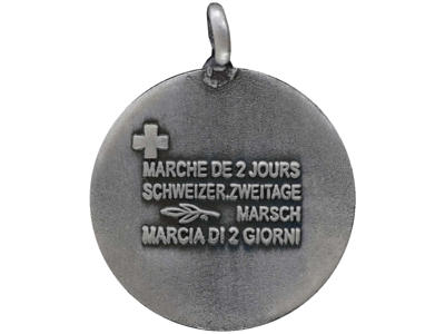 Svejtsiske Rødekors March, Sølv, 17mm