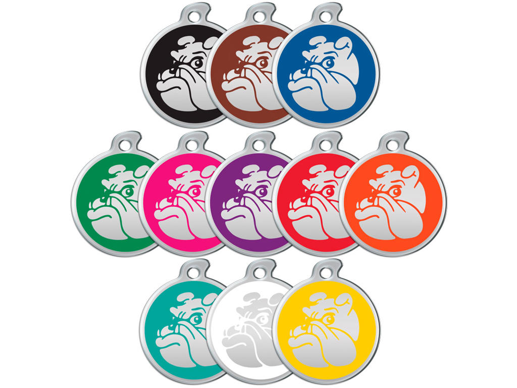 Hundetegn Bulldog stor