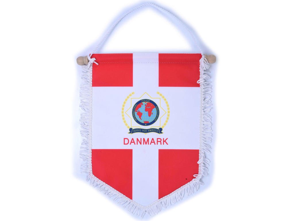 IPA Banner, 20 x 27 cm m. træstang