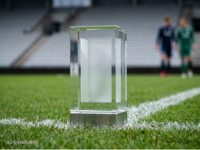 Glasstatuette Glas Kube
