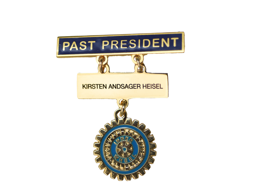 Past president bjælke m. bynavn