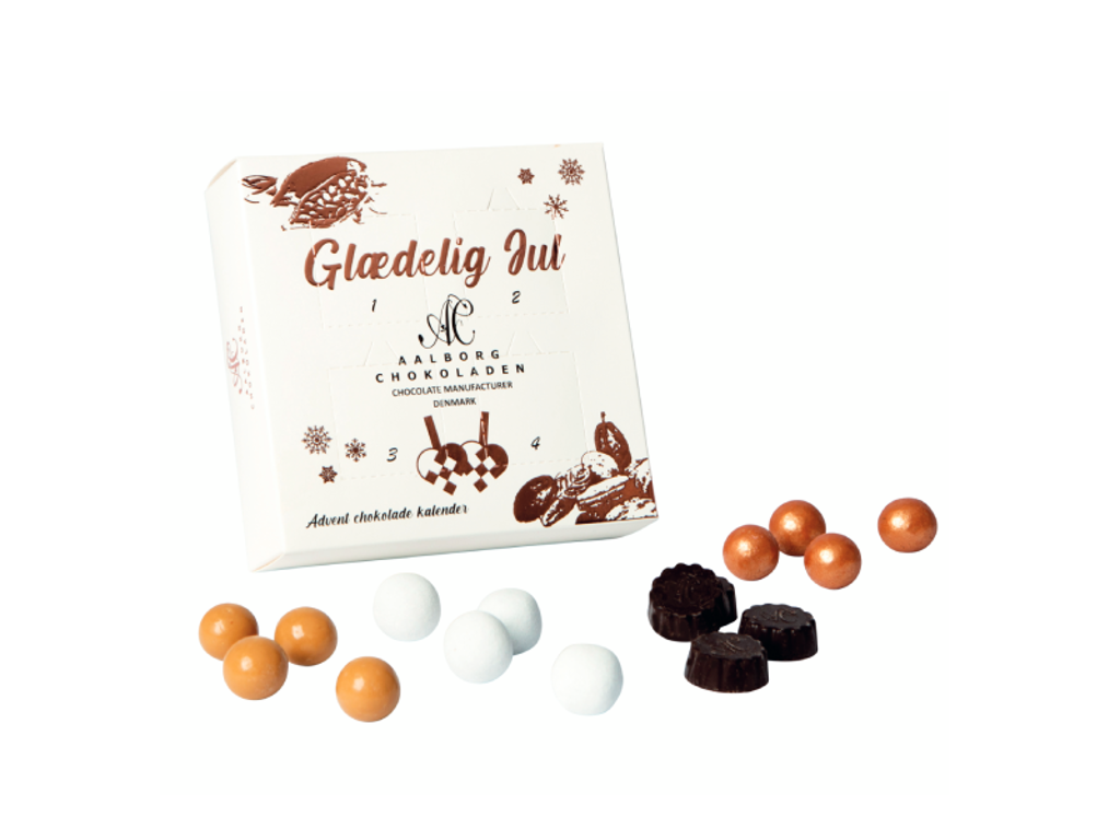 Advents julekalender fra Aalborg Chokolade