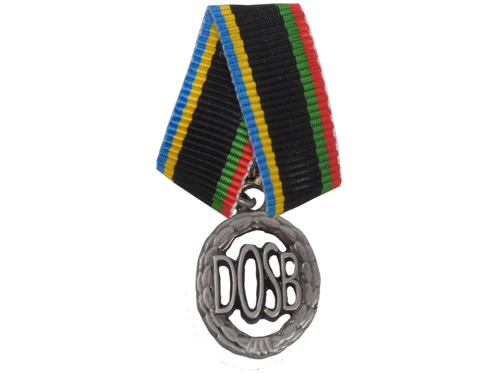 DOSB Tysk idrætsmærke Sølv Minature