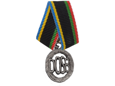 DOSB Tysk idrætsmærke Sølv Minature