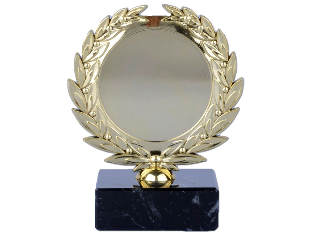 Statuette Topstykke m. emblem 50 mm Ø